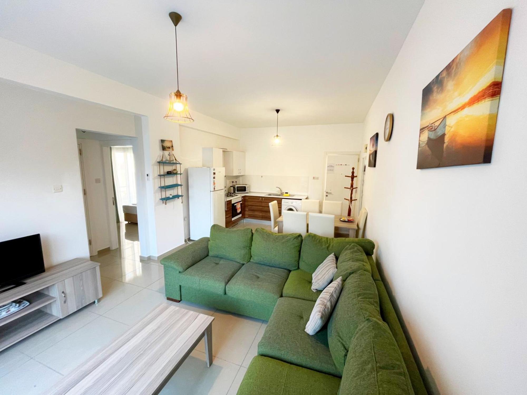 Quitet Two Bedroom Apartment With Private Garden Lukomorye D2 Karavas  Buitenkant foto